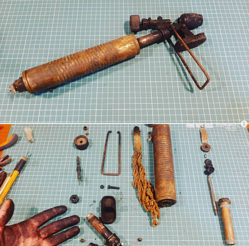 Vintage Barthel Blowtorch (1910‑1940) — slika 5