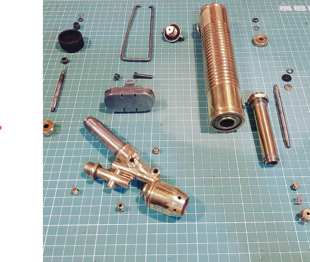 Vintage Barthel Blowtorch (1910‑1940) — slika 3